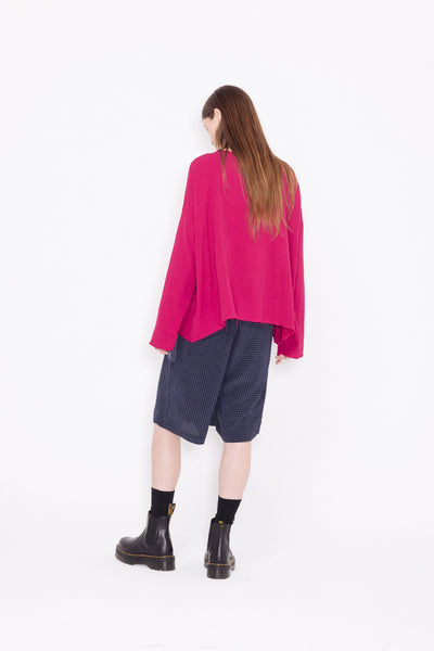 Base Sweater | Fuchsia