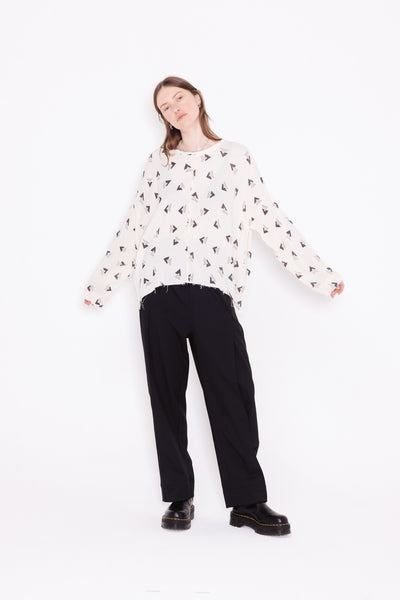 Base Sweater | Rio Ivory/Char