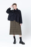 Poised Shirt Jacket | Black Denim