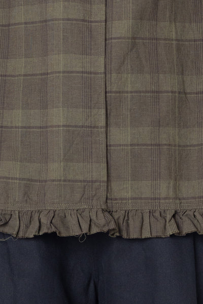 Dance Tee | Khaki Plaid