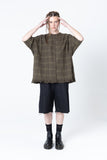 Dance Tee | Khaki Plaid