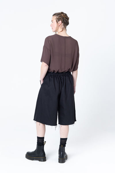 Finish Shorts | Black Denim