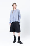 Scratch Sweater | Blue Stripe