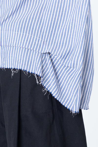 Scratch Sweater | Blue Stripe