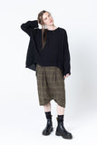 Scratch Sweater | Black Seersucker