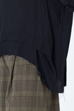 Scratch Sweater | Black Seersucker