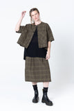 Pose Jacket | Khaki Plaid
