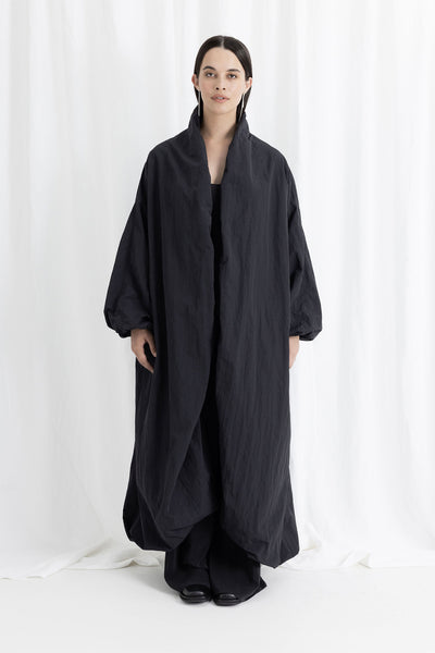 Cocoon Coat | Black