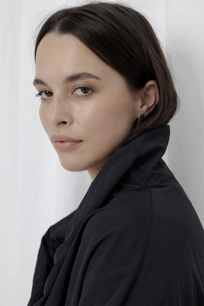 Cocoon Coat | Black