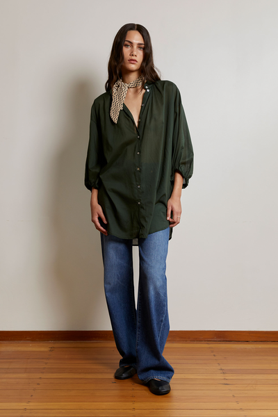 Everyday Shirt | Cotton Voile | Jungle