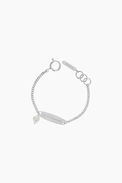 Fisher Pearl Bracelet | Palladium