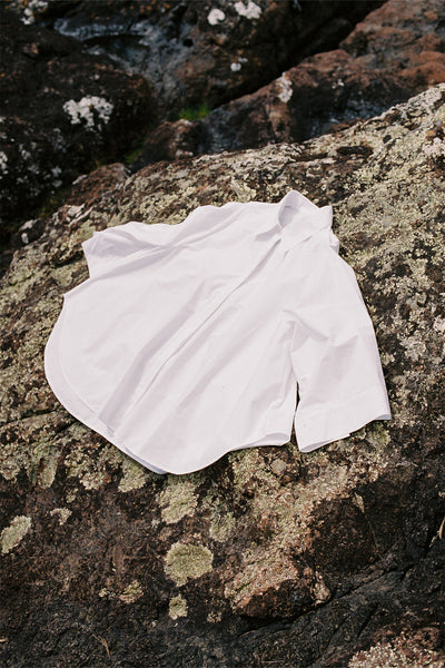 Origin Shirt | White Cotton