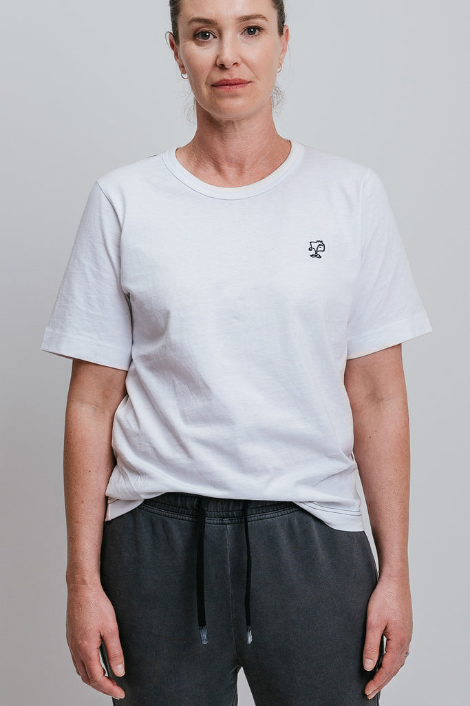 Friend Tee | White