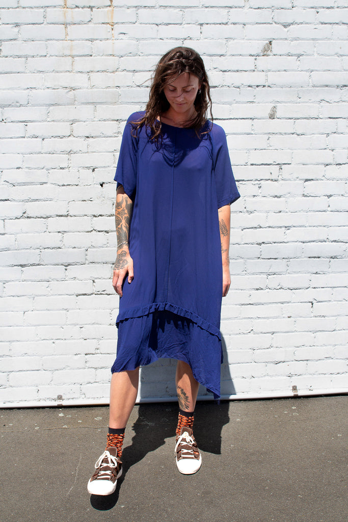 Rollers Dress | Cobalt