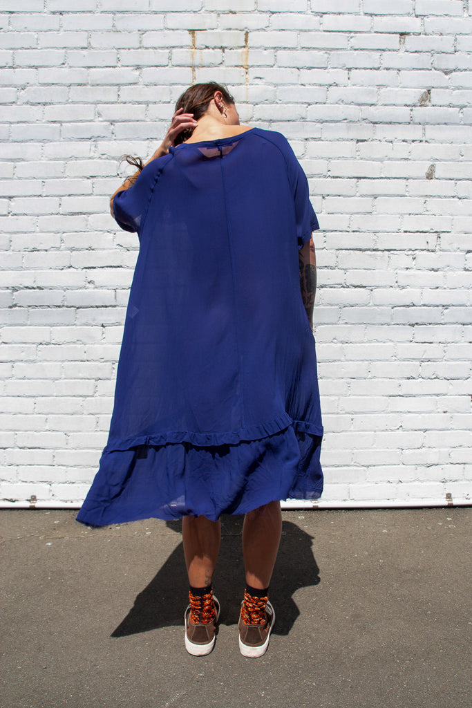 Rollers Dress | Cobalt