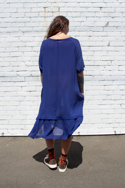 Rollers Dress | Cobalt