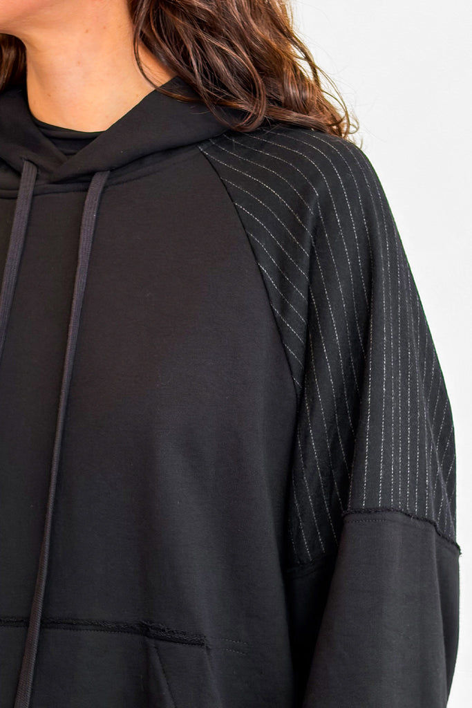 New Hood | Black/Pinstripe