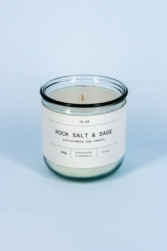 Rock Salt & Sage Candle
