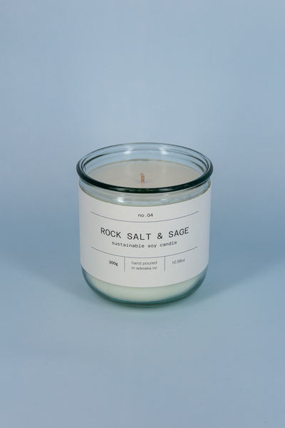 Rock Salt & Sage Candle