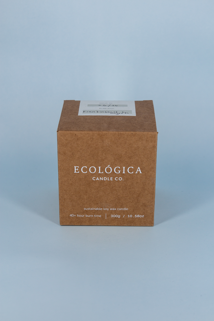 Frankincense & Murrh Ceramic Candle | Roja