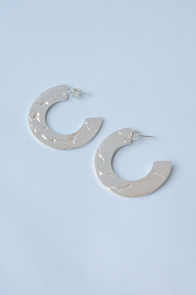 Alix Hoops | Silver