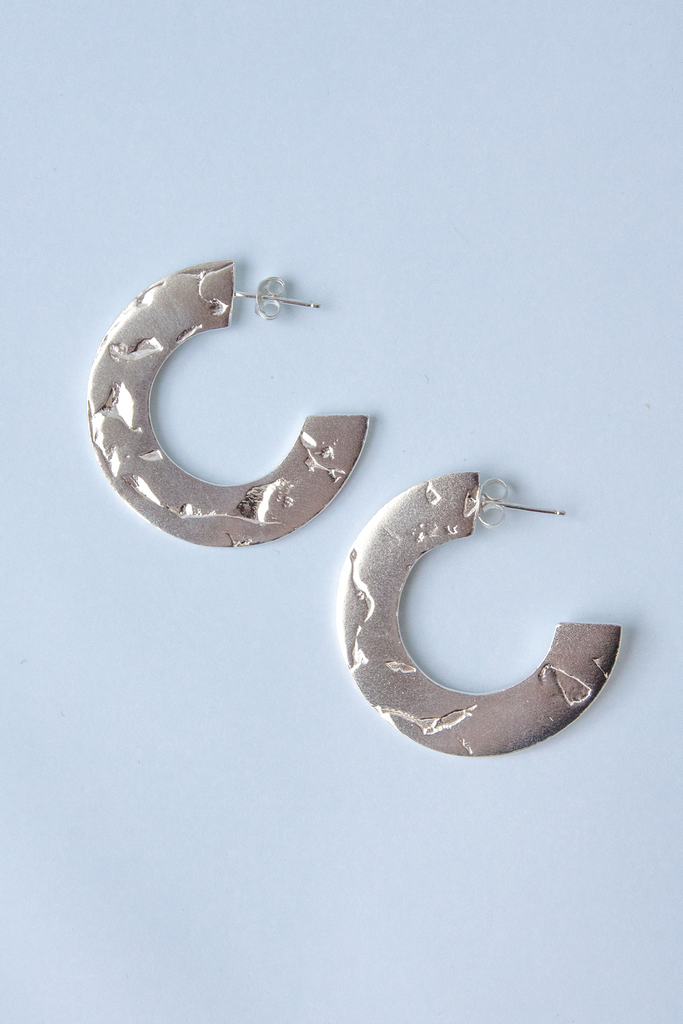 Alix Hoops | Silver
