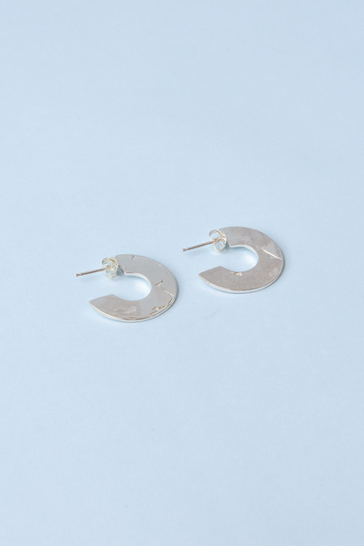 River Hoops | Silver
