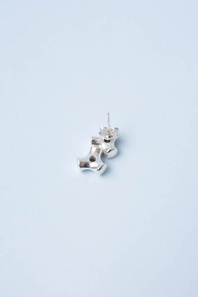 Double Knuckle Stud | Smoky Quartz