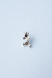 Double Knuckle Stud | Smoky Quartz