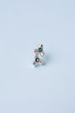 Double Knuckle Stud | London Topaz