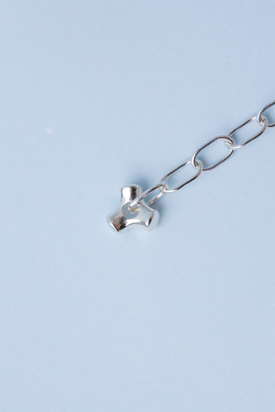 Full Knuckle Necklace | Silver