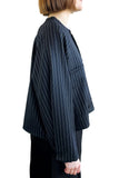 Loop Jacket | Black Pinstripe