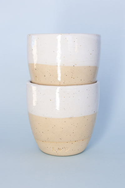 Ceramic Cup | White Coastal