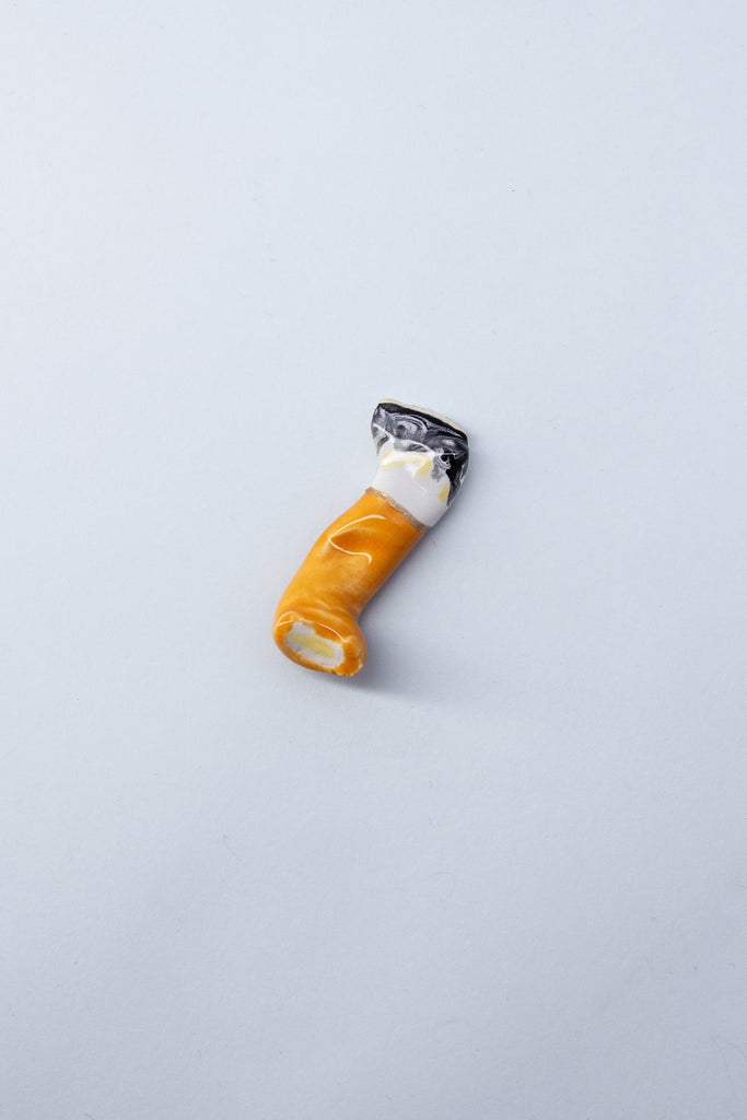 Squashed Out Cigarette Butt