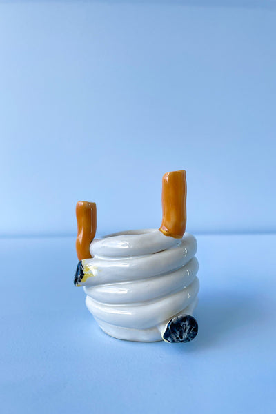 Cigarette Candle Holder