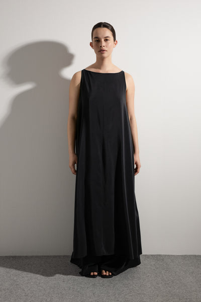 Shift Dress | Black Silk CDC