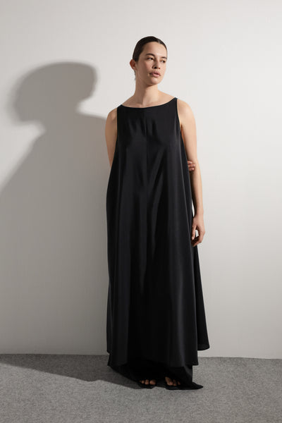 Shift Dress | Black Silk CDC