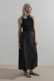 Draw Skirt | Black Nylon - Company Store