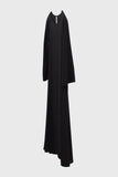 Linear Dress | Black Silk CDC