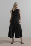 Long Line Short | Black Wool Suiting - Company Store