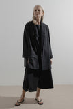 Soft Blazer | Black Silk Linen - Company Store