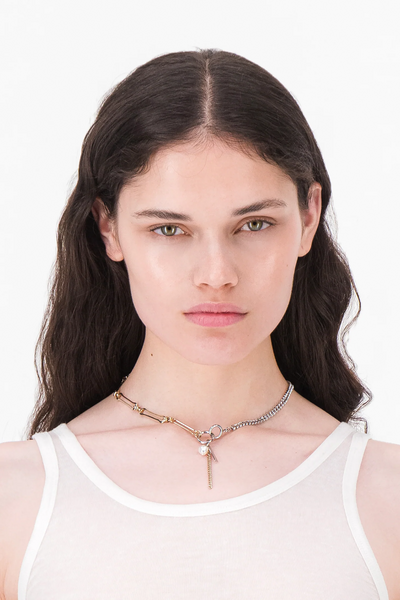 Janice Necklace | Gold/Palladium