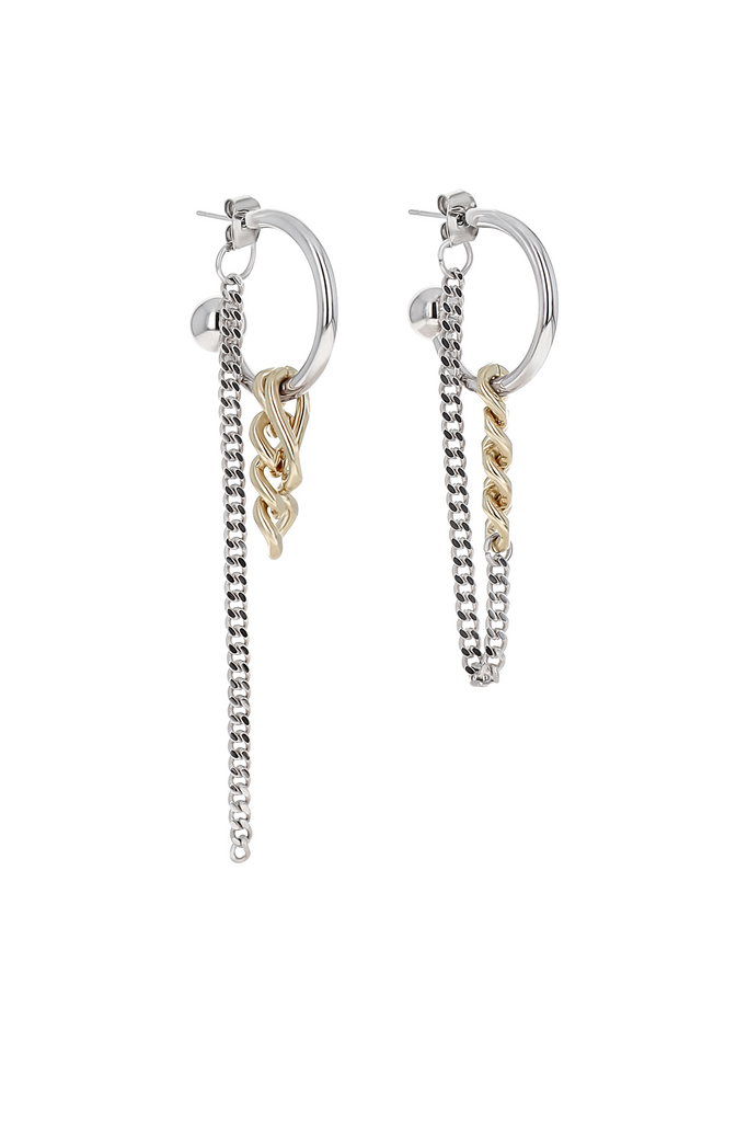 Jena Earrings | Gold/Palladium