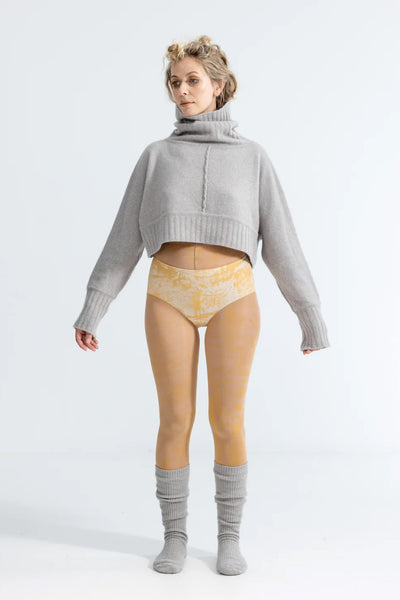 U Turtle Crop Crop | Ash