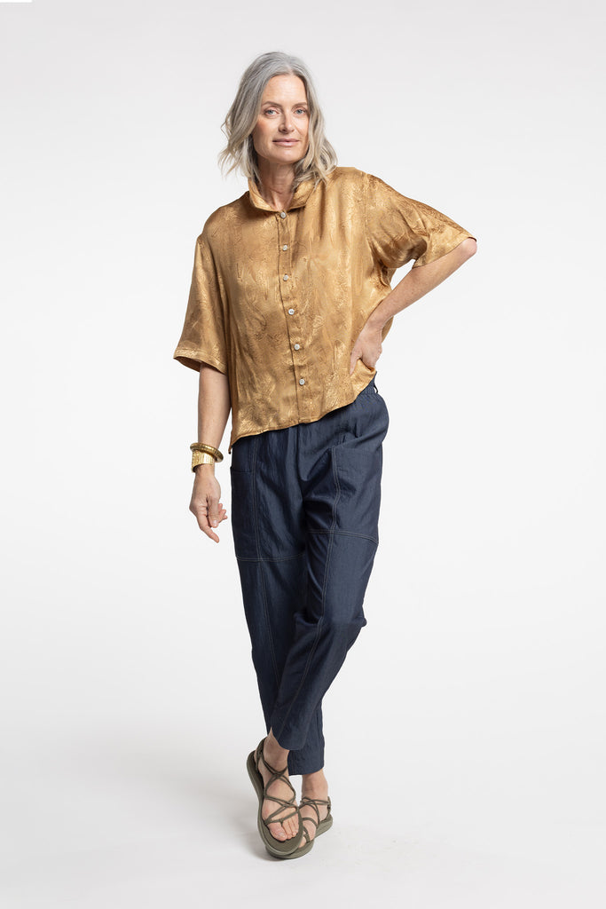 Smoking Shirt | Champagne - Company Store