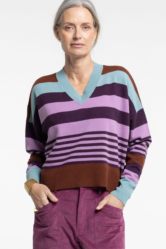 Griddy Sweater Stripe | Multi Stripe - Company Store
