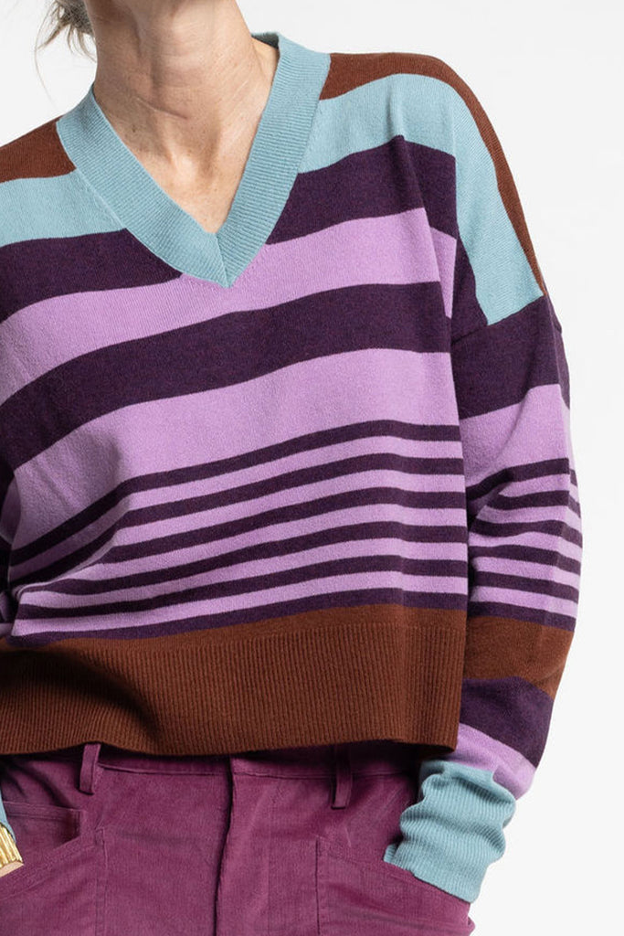 Griddy Sweater Stripe | Multi Stripe - Company Store