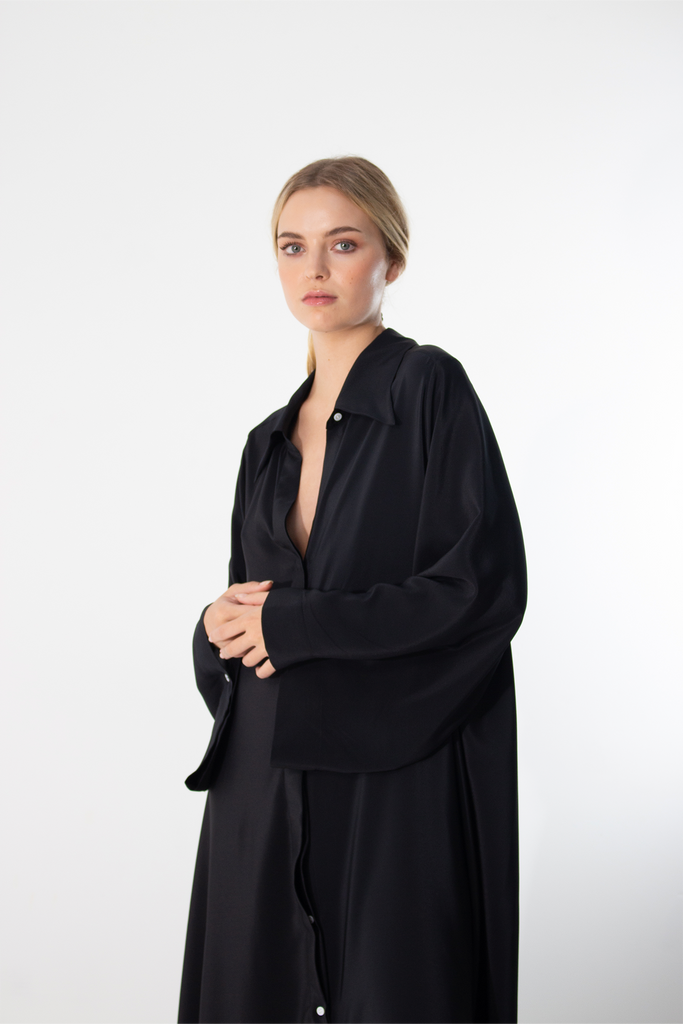 Next Shirt Dress | Silk Crepe de Chine