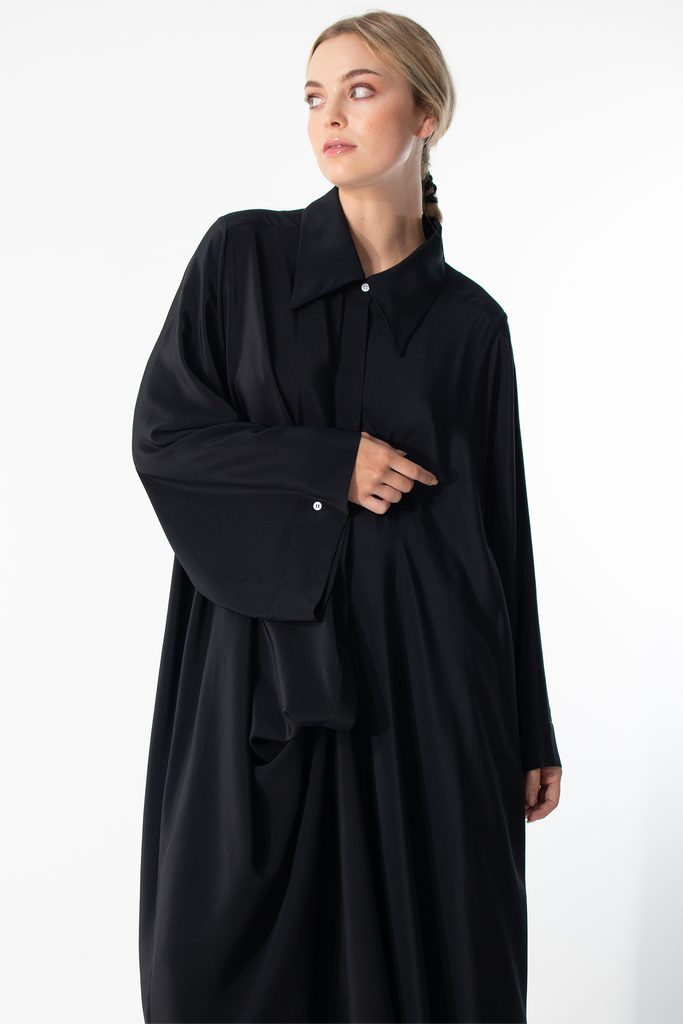 Next Shirt Dress | Silk Crepe de Chine