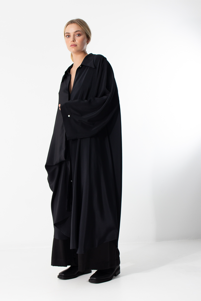Next Shirt Dress | Silk Crepe de Chine